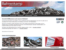 Tablet Screenshot of bohnenkamp-rohstoffe.de